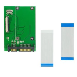 ZIF/CE 1.8 Inch 40 Pin ZIF to SATA Adapter Board with LIF Flat Cable