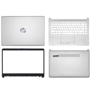 Laptop Body For HP 14S-CR 14S-CF 14-CF 14-DK 14S Cr1005TU LCD Top Cover Bezel Hinges with Touchpad Palmrest