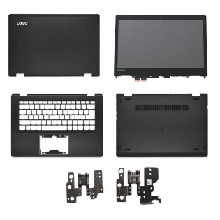 Laptop Body For Lenovo YOGA 510-14 510-14ISK FLEX4-14 Flex 4-1470 Screen Cover Top Panel Front Bezel Bottom Case Palmrest Frame Touchpad Hinges ABH