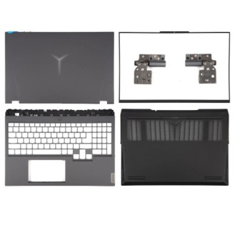Laptop Body For Lenovo Y9000P R9000P Legion 5 Pro Screen Cover Top Panel Front Bezel Bottom Case Palmrest Frame Touchpad Hinges ABH