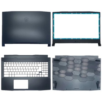 Laptop Body For MSI GF66 MS-1581 1582 Screen Cover Top Panel Front Bezel Bottom Case Palmrest Frame Touchpad Hinges ABH