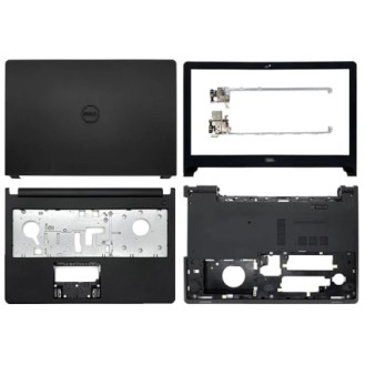 Laptop Body For Dell Inspiron 15 5000 5555 5558 5559 CMJK5 Screen Cover Top Panel Front Bezel Bottom Case Palmrest Frame Touchpad Hinges ABH