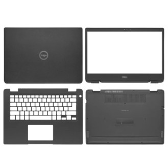 Laptop Body For Dell Latitude 3400 E3400 Screen Cover Top Panel Front Bezel Bottom Case Palmrest Frame Touchpad Hinges ABH