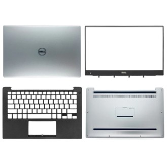 Laptop Body For DELL XPS 13 9350 9360 Screen Cover Top Panel Front Bezel Bottom Case Palmrest Frame Touchpad Hinges ABH