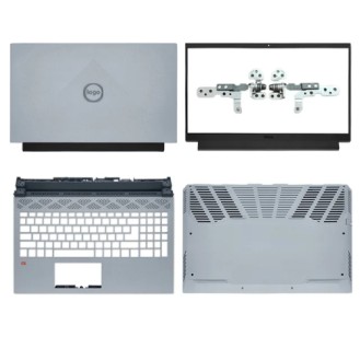 Laptop Body For Dell G15 5510 5511 5515 Screen Cover Top Panel Front Bezel Bottom Case Palmrest Frame Touchpad Hinges ABH