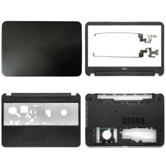 Laptop Body For Dell Inspiron 15 15R 5521 5537 3537 3521 3535 P28F Screen Cover Top Panel Front Bezel Bottom Case Palmrest Frame Touchpad Hinges ABH