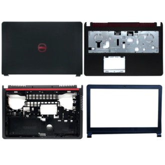 Laptop Body For DEll Inspiron 15 7557 7559 P57F 5577 5576 Screen Cover Top Panel Front Bezel Bottom Case Palmrest Frame Touchpad Hinges ABH