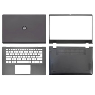 Laptop Body For Dell Vostro 14 V5401 V5402 5401 5402 02H8GP 03J9MW 0DY5HN Screen Cover Top Panel Front Bezel Bottom Case Palmrest Frame Touchpad Hinges ABH