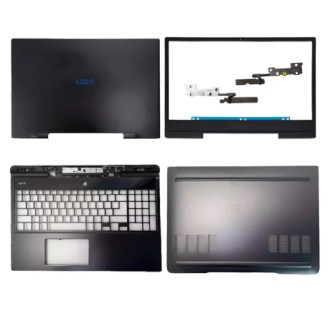 Laptop Body For Dell G7 15 7590 Screen Cover Top Panel Front Bezel Bottom Case Palmrest Frame Touchpad Hinges ABH