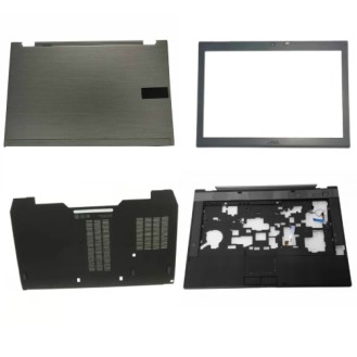 Laptop Body For Dell Latitude E6410 E6400 Screen Cover Top Panel Front Bezel Bottom Case Palmrest Frame Touchpad Hinges ABH