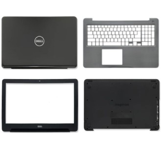 Laptop Body For DELL Inspiron 15 5565 5567 Screen Cover Top Panel Front Bezel Bottom Case Palmrest Frame Touchpad Hinges ABH