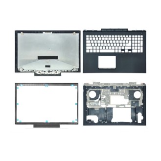 Laptop Body For DELL Inspiron 15 7000 7566 7567 Screen Cover Top Panel Front Bezel Bottom Case Palmrest Frame Touchpad Hinges ABH