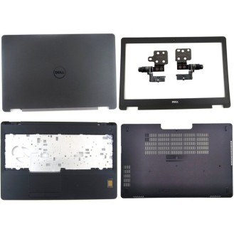 Laptop Body For Dell Latitude E5570 Screen Cover Top Panel Front Bezel Bottom Case Palmrest Frame Touchpad Hinges ABH