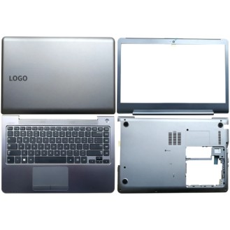 Laptop Body For Samsung NP530U4C 530U4C NP530U4B 530U4B 530U4CL 532U4C 535U4C 535U4X Screen Cover Top Panel Front Bezel Bottom Case Palmrest Frame Touchpad Hinges ABH