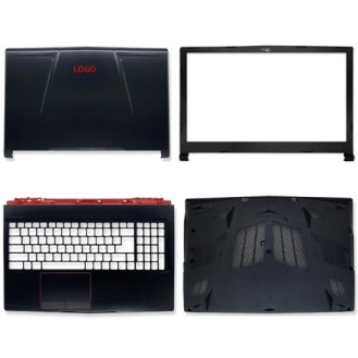 Laptop Body For MSI GE63 GE63VR MS-16P1 MS-16P2 Screen Cover Top Panel Front Bezel Bottom Case Palmrest Frame Touchpad Hinges ABH