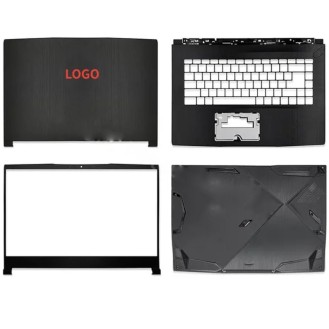 Laptop Body For MSI GF63 MS-16R1 16R3 WF65 GF63VR Screen Cover Top Panel Front Bezel Bottom Case Palmrest Frame Touchpad Hinges ABH