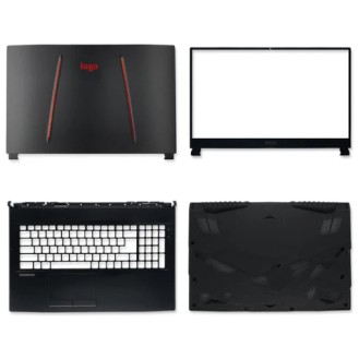 Laptop Body For MSI GL75 MS-17E2 MS-17E4 Screen Cover Top Panel Front Bezel Bottom Case Palmrest Frame Touchpad Hinges ABH