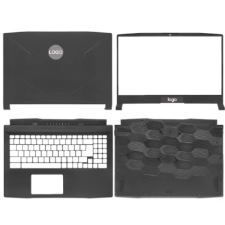 Laptop Body For MSI Bravo 15 MS-158K  Screen Cover Top Panel Front Bezel Bottom Case Palmrest Frame Touchpad Hinges ABH