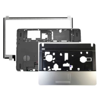 Laptop Body For Acer Gateway NE46Rs Screen Cover Top Panel Front Bezel Bottom Case Palmrest Frame Touchpad Hinges ABH