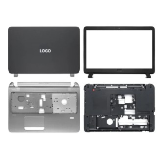 Laptop Body For For HP Probook 450 455 G2 LCD Screen Cover Top Panel Front Bezel Bottom Case Palmrest Frame Touchpad Hinges ABH