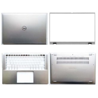 Laptop Body For DELL Inspiron 7400 7401 Screen Cover Top Panel Front Bezel Bottom Case Palmrest Frame Touchpad Hinges ABH