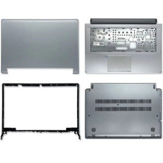Laptop Body For Lenovo Flex 2 14 Screen Cover Top Panel Front Bezel Bottom Case Palmrest Frame Touchpad Hinges ABH
