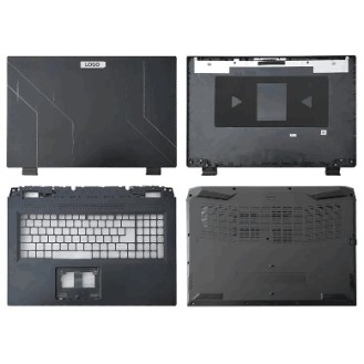 Laptop Body For Acer Nitro 5 AN517-58G Screen Cover Top Panel Front Bezel Bottom Case Palmrest Frame Touchpad Hinges ABH