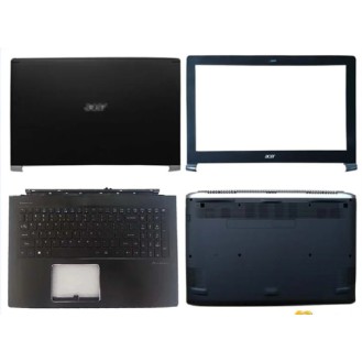 Laptop Body For Acer Aspire V Nitro VN7-593 VN7-593G Screen Cover Top Panel Front Bezel Bottom Case Palmrest Frame Touchpad Hinges ABH