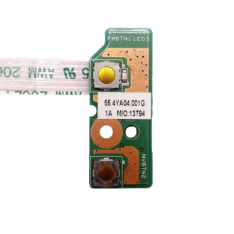Power Button Board For Lenovo IdeaPad B590 M590 B580 V580 V580C Laptop With Cable 48.4TE04.011