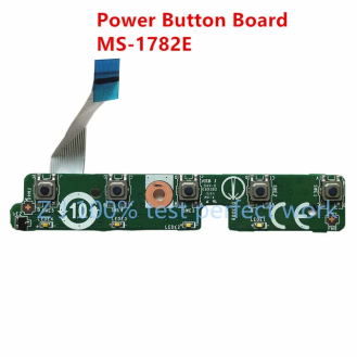 Power Button Panel With Cable for MSI GT72 MS-1782E