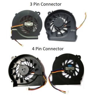 Fan For HP 250, 450, 455, 1000, 2000, 2000-2A, 2000-2B, 2000-2C, 2000Z, CQ42, CQ45 CPU Cooling Fan Cooler ( 3/4-Pin )