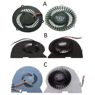 Fan For Lenovo IdeaPad Y400S, Y500S, Y400, Y500, Y400N, Y500NT, Y510P, Y510PA, Y510PT, Y410, Y410P, Y430P, Y400, Y400PC, Y510P Series DFS541305MH0T CPU Cooling Fan Cooler