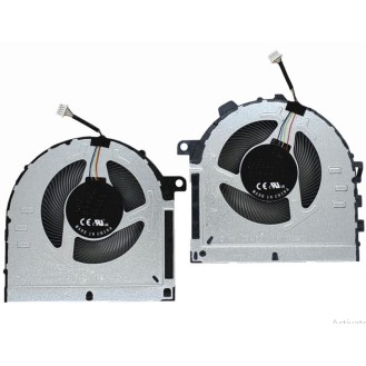 Fan for Lenovo IdeaPad Gaming 3-15ACH6, 3-15IHU6 82K2 CPU & GPU Cooling Fan Cooler