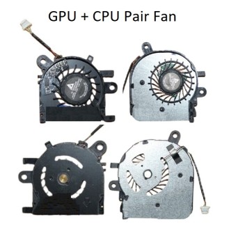 Fan For HP Folio 940 1040 G1 739561-001 EG50040S1-C240-S9A EG50040S1-C250-S9A 23.10831.001 GPU CPU Pair Fan