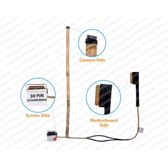 Display Cable For HP ProBook 440-G2, DC020020900, 775100-001, ZPL40 LCD LED LVDS Flex Video Screen Cable