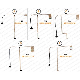 Display Cable For Samsung NP300E5A, NP300E5V, NP300E5C, NP300E5Z, NP300V5A, NP305E5A, NP305E5C, NP200A4B, NP270E5G, NP550P7C, NP550, NP550P5C, NP355E5C, NP270E5E, NP270E5V, NP275E5V, NP550P7C-S02UK BA39-01117A LCD LED LVDS Flex Video Screen Cable