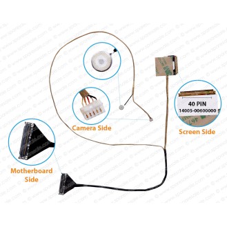 Display Cable For Asus K56, K56CA, K56C, K56CM, S56, S56C, A56, A56C, 1422-019W000 LCD LED LVDS Flex Video Screen Cable 