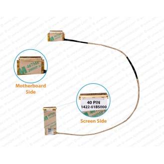 Display Cable For ASUS P55VA, P55V, P55A, P55, 1422-01BS000, 1422-01BT000, 14005-00880000 LCD LED LVDS Flex Video Screen Cable