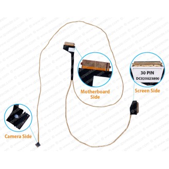 Display Cable For Lenovo IdeaPad L340-17, L340-17IRH, L340-17IWL, FG740, DC020023800, DC020023810, DC020023820, 81M0S00000 LCD LED LVDS Flex Video Screen Cable 