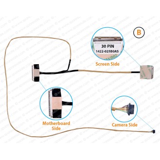 (B) ( Screen Side 30 Pin ) 1422-025B0AS