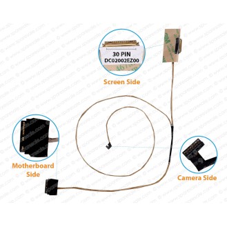 Display Cable For Lenovo Ideapad 110-15ISK, 310-15ISK, 310-15IKB, DC02002EZ00 LCD LED LVDS Flex Video Screen Cable