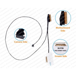 Display Cable For Lenovo IdeaPad V330-15IKB, V130-15IKB, LV315, 450.0DB07.0002, 450.0DB07.0021, 450.0DB07.0011, 5C10Q60138 LCD LED LVDS Flex Video Screen Cable NON -TOUCH
