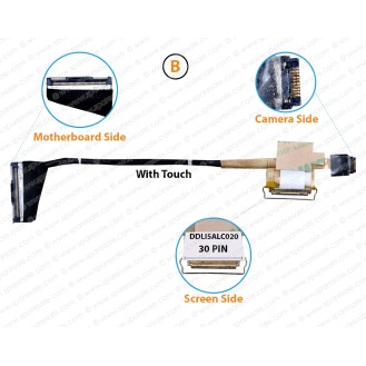 (B) ( 30 Pin Screen Side ) ( Touch Screen Cable ) DDLI5ALC020