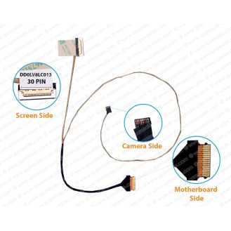 Display Cable For Lenovo IdeaPad E42-80, E52-80, V510-14ISK, DD0LV8LC003, DD0LV8LC013, DD0LV8LC002 LCD LED LVDS Flex Video Screen Cable