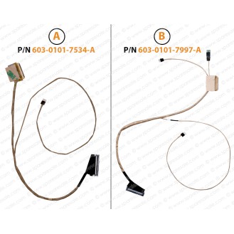 Display Cable For Sony Vaio SVE14, SVE14A, SVE14AE13L, SVE14AJ16L, SVE14A27CXH, SVE14A35CXH, SVE14A17EC, 603-0101-7534-A, 603-0101-7997-A, 603-0001-7997-A LCD LED LVDS Flex Video Screen Cable