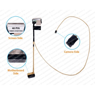 Display Cable For ASUS E402, E402M, E402N, E402NA, E402S, E402W, E402WA, 1422-02SG0AS, 14005-01651000 LCD LED LVDS Flex Video Screen Cable