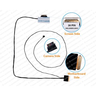 Display Cable For LENOVO ThinkPad V110-15IAP, V110-15ISK, V110-15ISK,  LV115, V110, 450.08B05.0001, 450.08B05.0003 LCD LED LVDS Flex Video Screen Cable