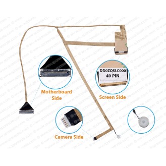 Display Cable For Acer Aspire E1-431, E1-471, E1-421, V3-471, V3-471G, P234, P243, DD0ZQSLC000, DD0ZQSLC020, DD0ZQSLC010 LCD LED LVDS Flex Video Screen Cable