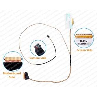 Display Cable For Acer Aspire ES1-512, ES1-512G,  ES1-531, ES1-571, Extensa 2509, 2519, 2530, Gateway NE512, NE513, NE571, 450.03704.0001, 450.03704.0021, 450.03704.0031, 450.03704.0011, 50.MRWN1.006 LCD LED LVDS Flex Video Screen Cable