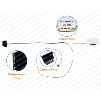 Display Cable For Lenovo E41-15, E41-25 ideapad 110-14ISK, 310-14ISK, DC02002EY00 LCD LED LVDS Flex Video Screen Cable